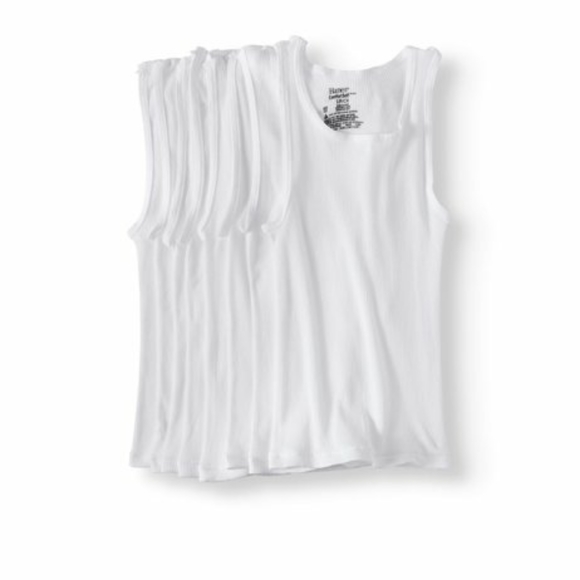 Hanes boys tagless tanks - 8 pack - Picture 2 of 3